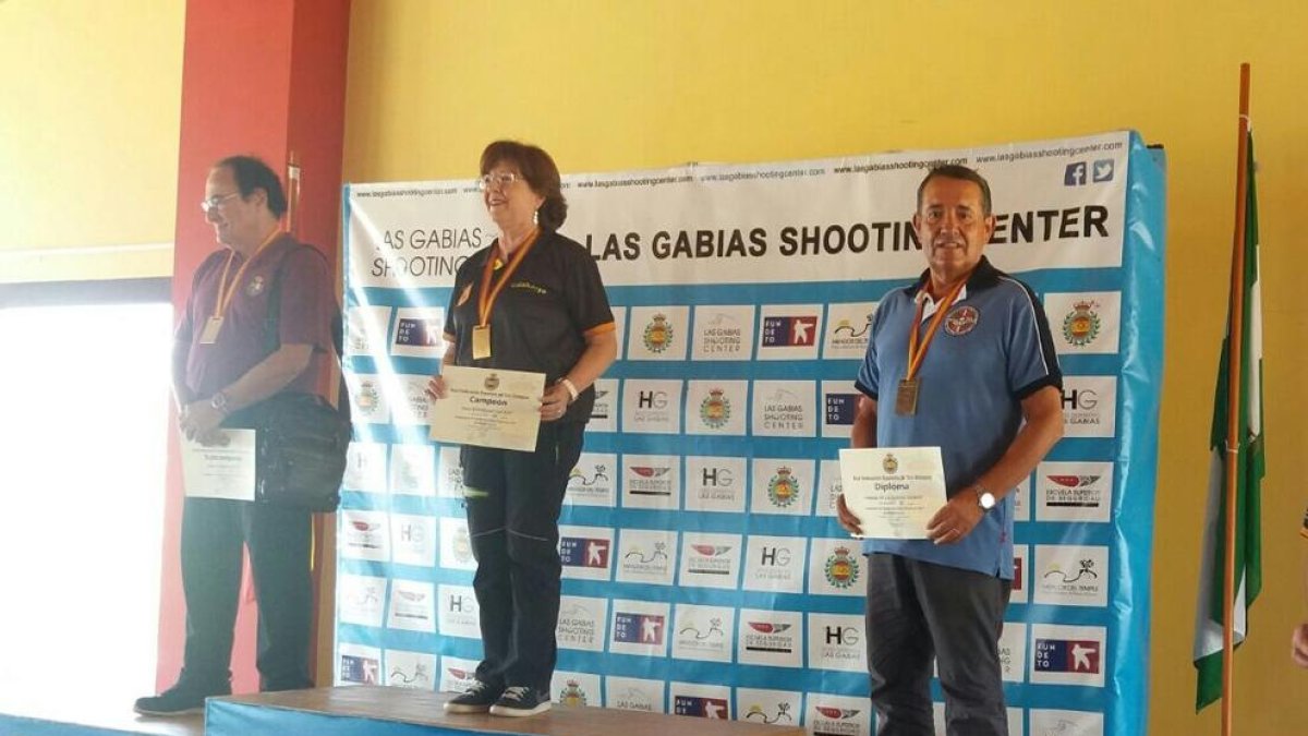 La lleidatana Nunci Rodríguez, un dels cops que va pujar al podi.