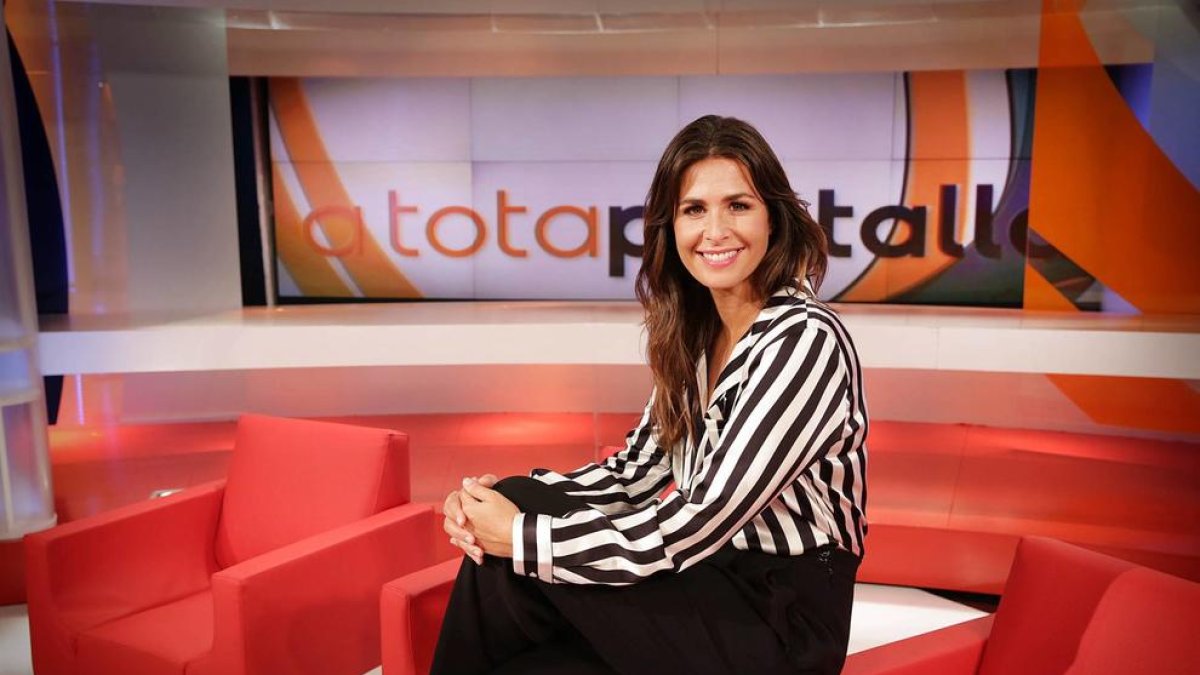 La presentadora valenciana en una imagen promocional.