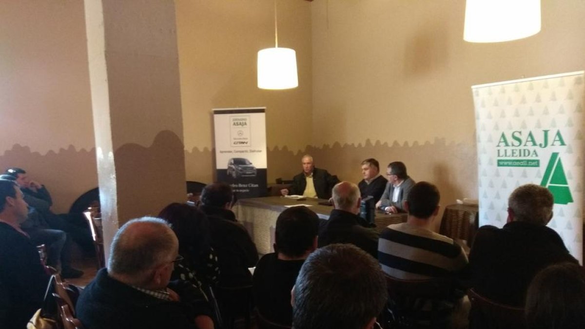 Jornada de porcí d’Asaja Lleida a Ponts