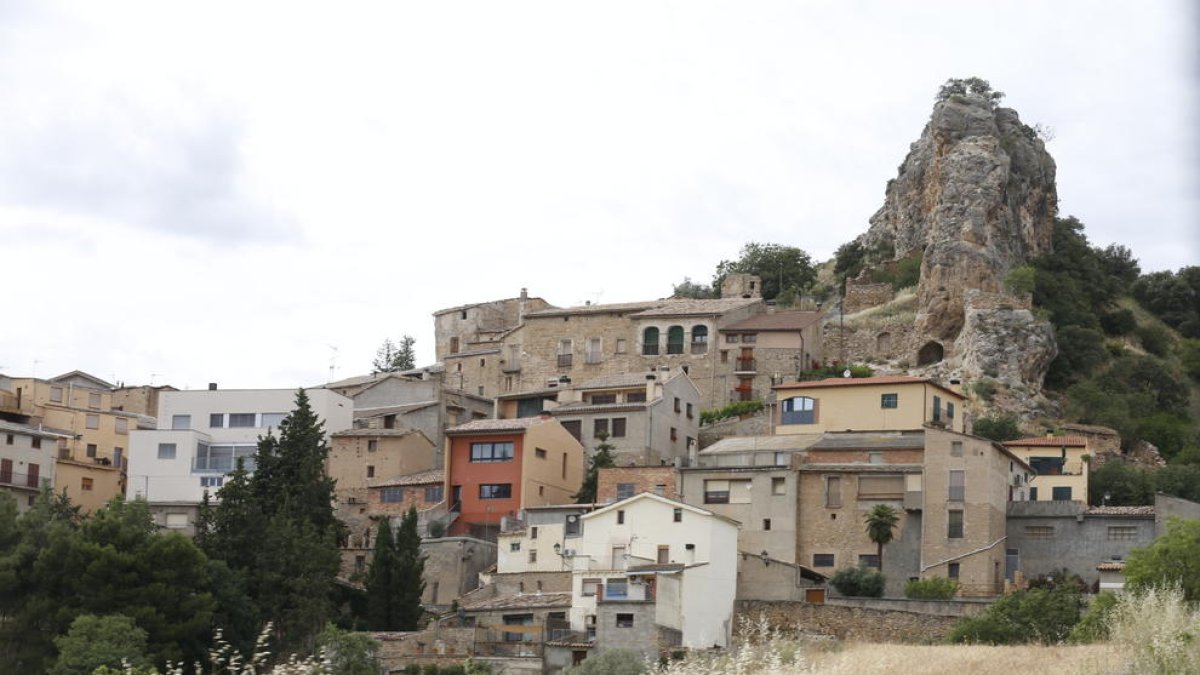 Imatge de la localitat de Foradada, on es va registrar l’abocament.