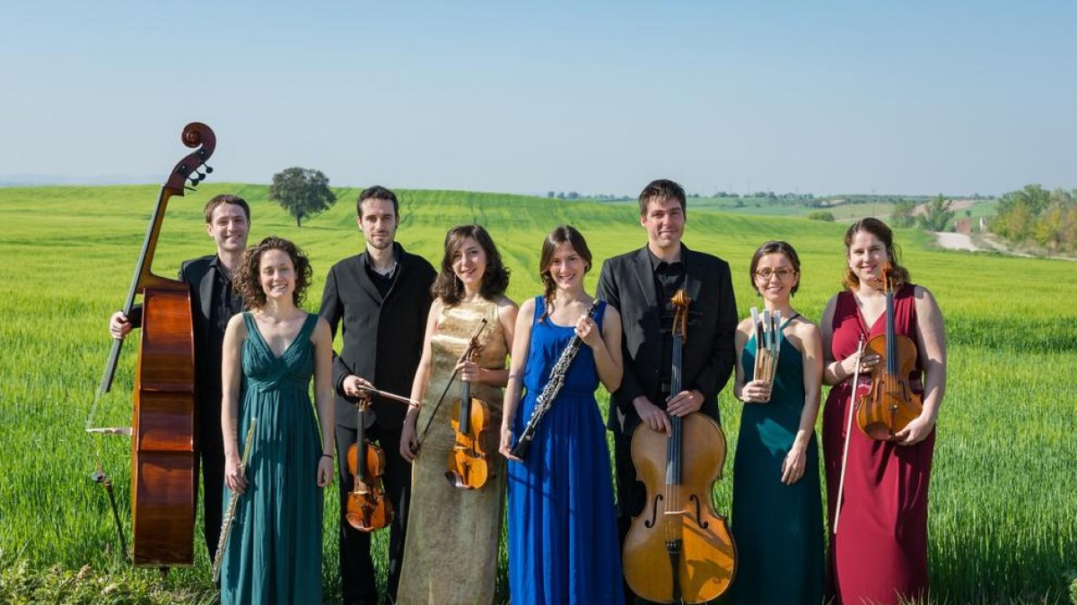 Fotografia promocional el grup lleidatà LleidArt Ensemble.