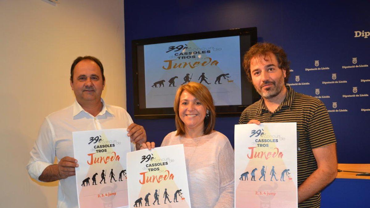 Un moment de la presentació de la festa ahir a la Diputació.