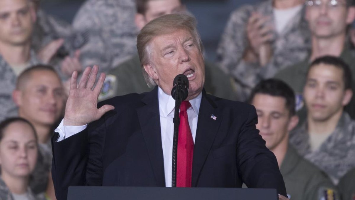 El presidente de Estados Unidos, Donald Trump.