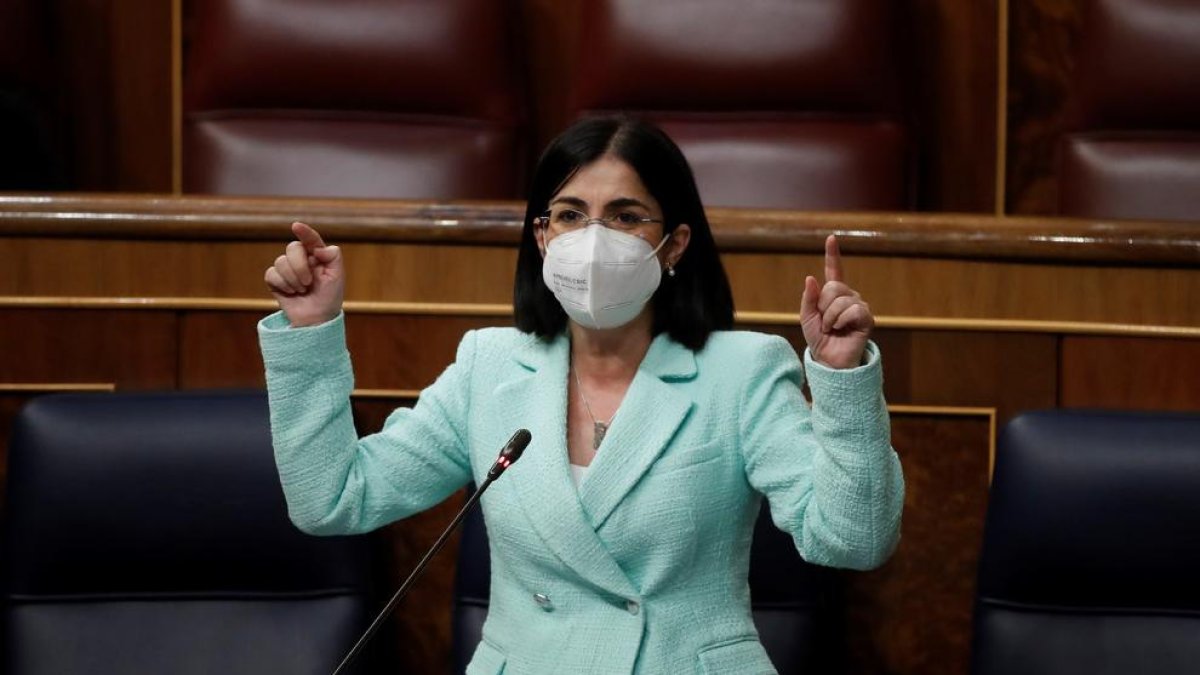 La ministra de sanitat, Carolina Darias.