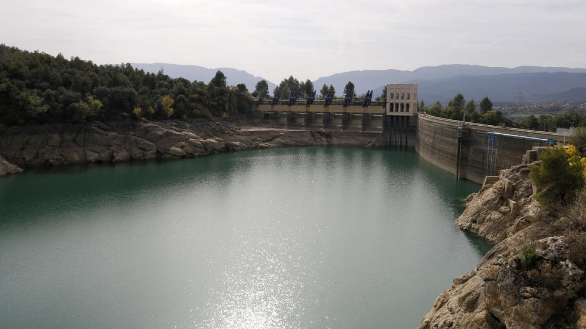 La presa de Sant Antoni o Talarn, a la conca de la Pallaresa, es troba al 47% de la seua capacitat.