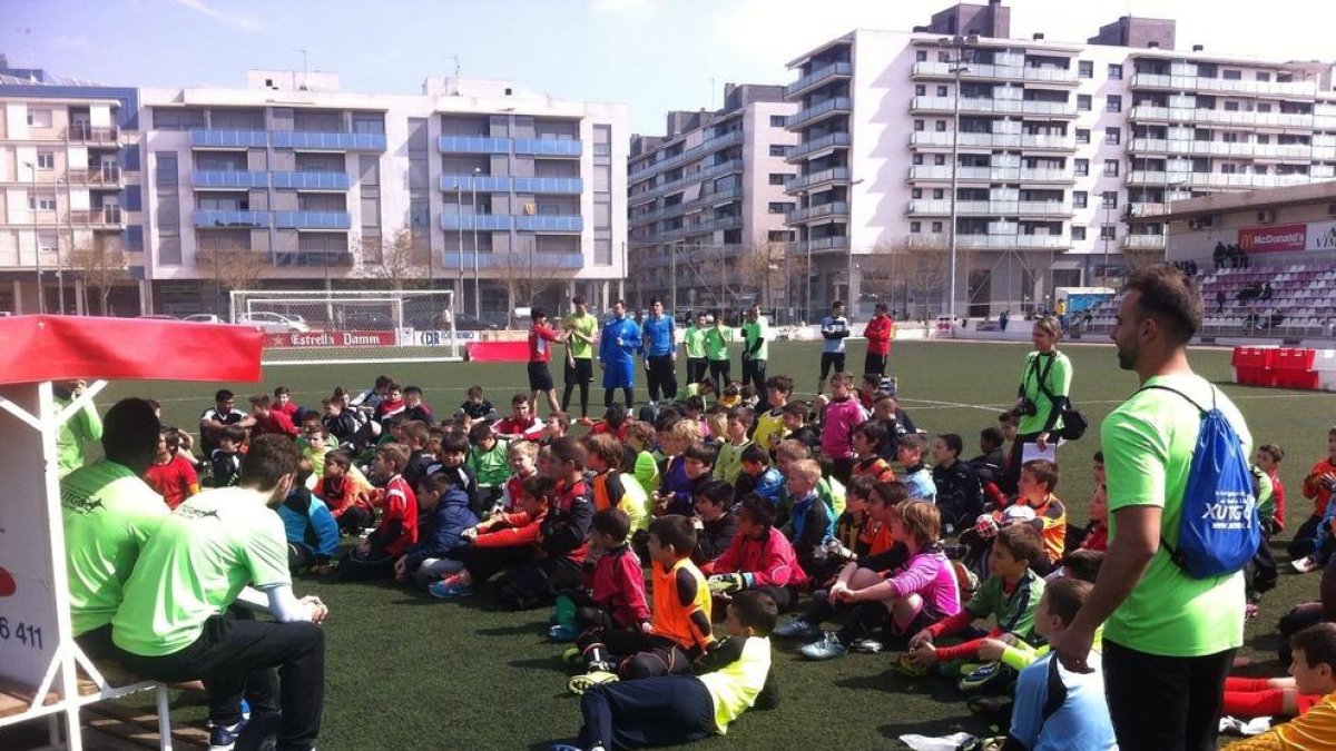 Porters de totes les edats en una edició anterior del torneig.