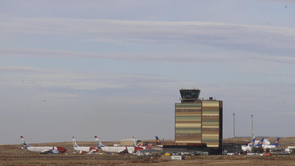 Imagen de archivo del aeropuerto de Alguaire.