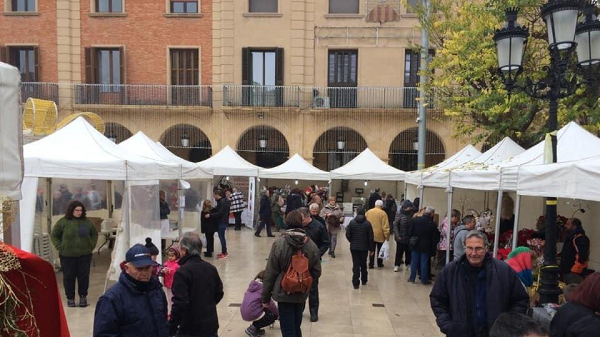 La ciutat va celebrar al desembre el Mercat de Santa Llúcia.