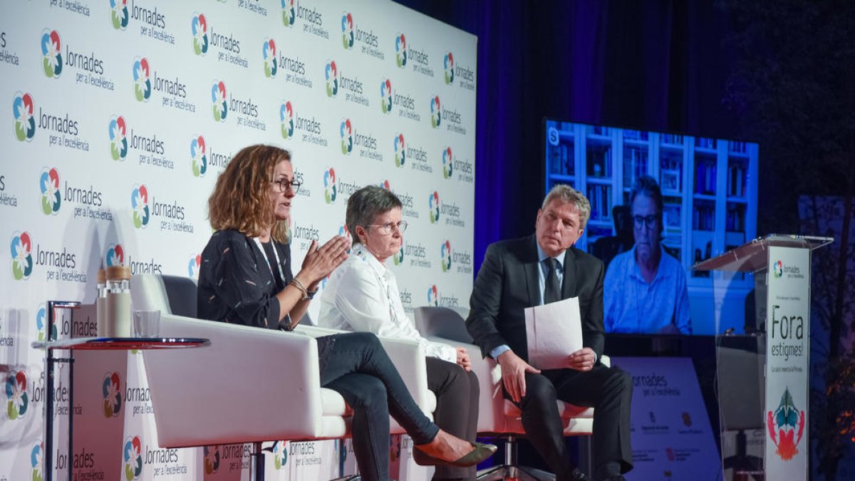 Uno de los debates que se ceebraron ayer.