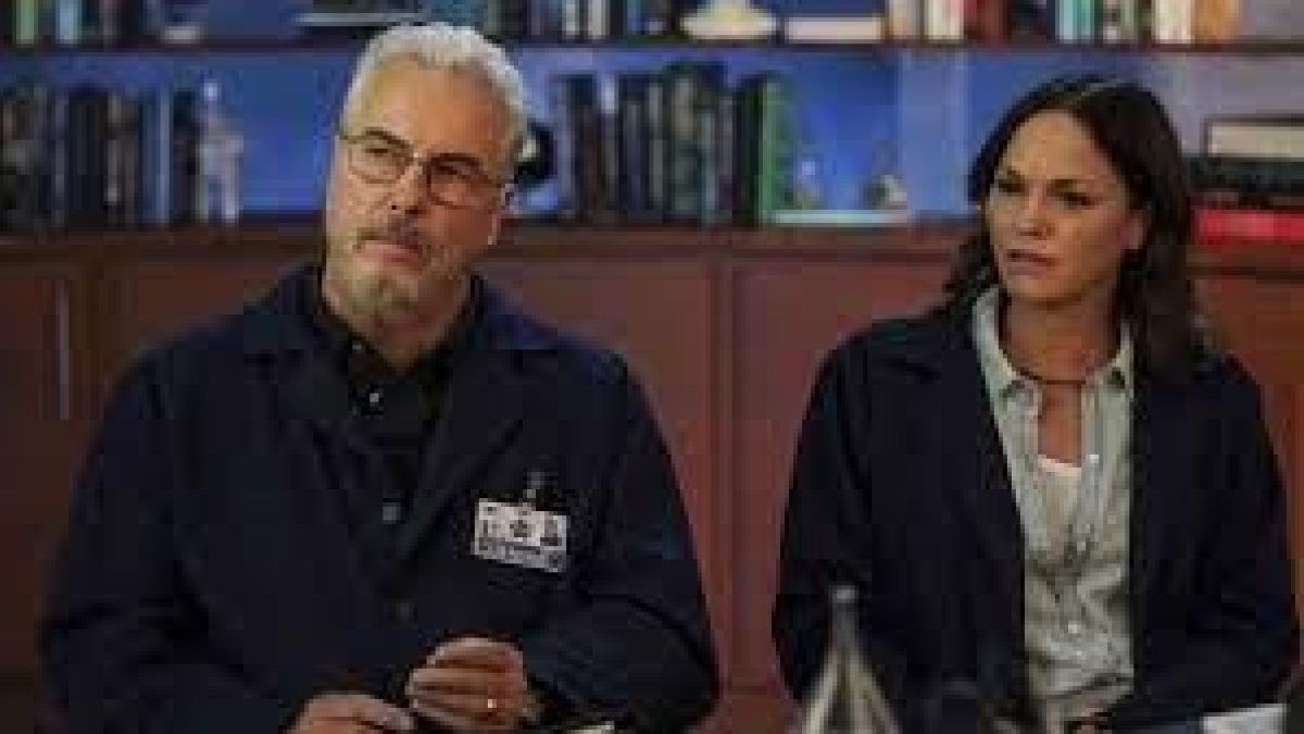 Grissom i Sara a ‘CSI: Vegas’.