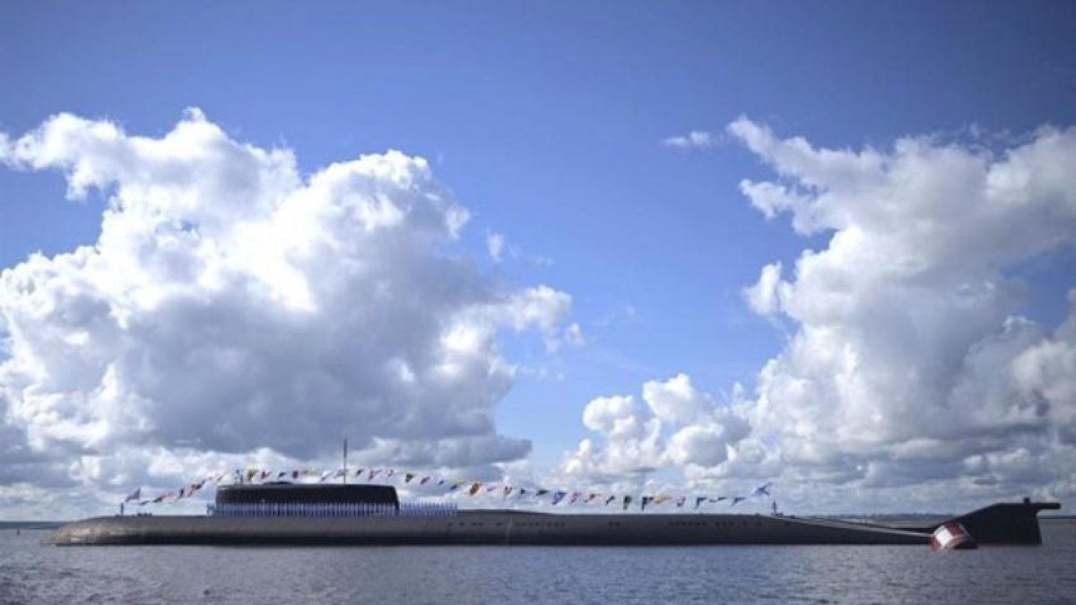 La OTAN alerta de la movilización del submarino ruso 'Belgorod', portador del Arma del Apocalipsis