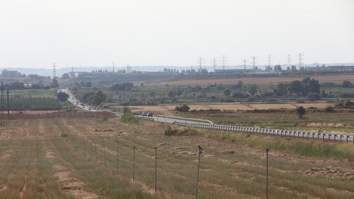 El futuro polígono de Torreblanca-Quatre Pilans está previsto junto a la carretera de Tarragona.