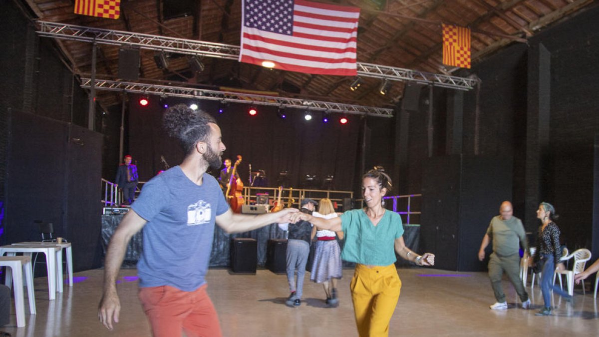 La música, amb The Swing Moment, va ser una de les propostes al Museu Trepat de Tàrrega.