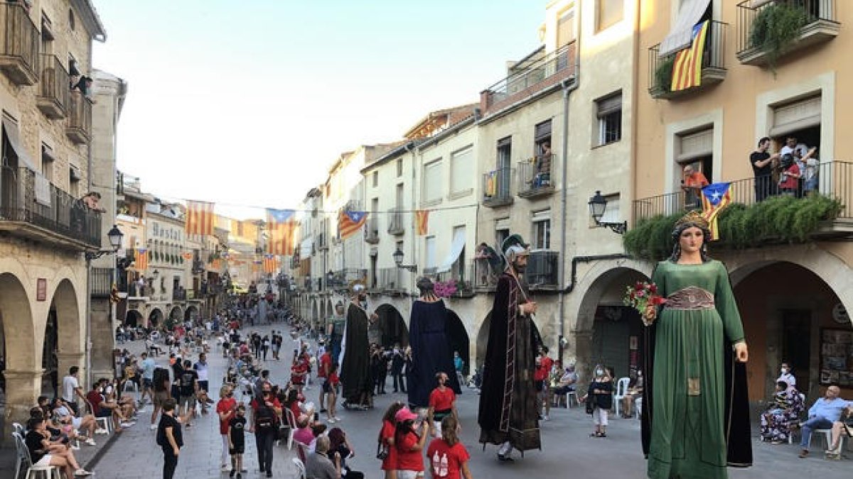 ‘Trobada de Gegants’ de 2021, en versión reducida por la pandemia.
