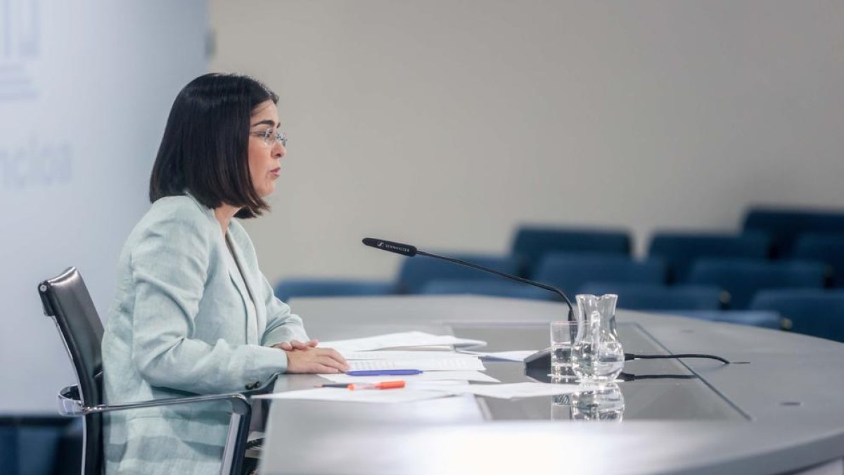 La ministra de Sanitat, Carolina Darias.