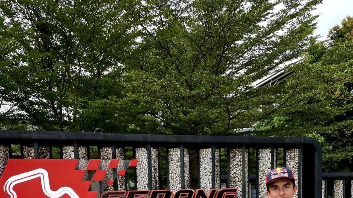 Marc Márquez, amb “pell de gallina” abans dels tests a Sepang