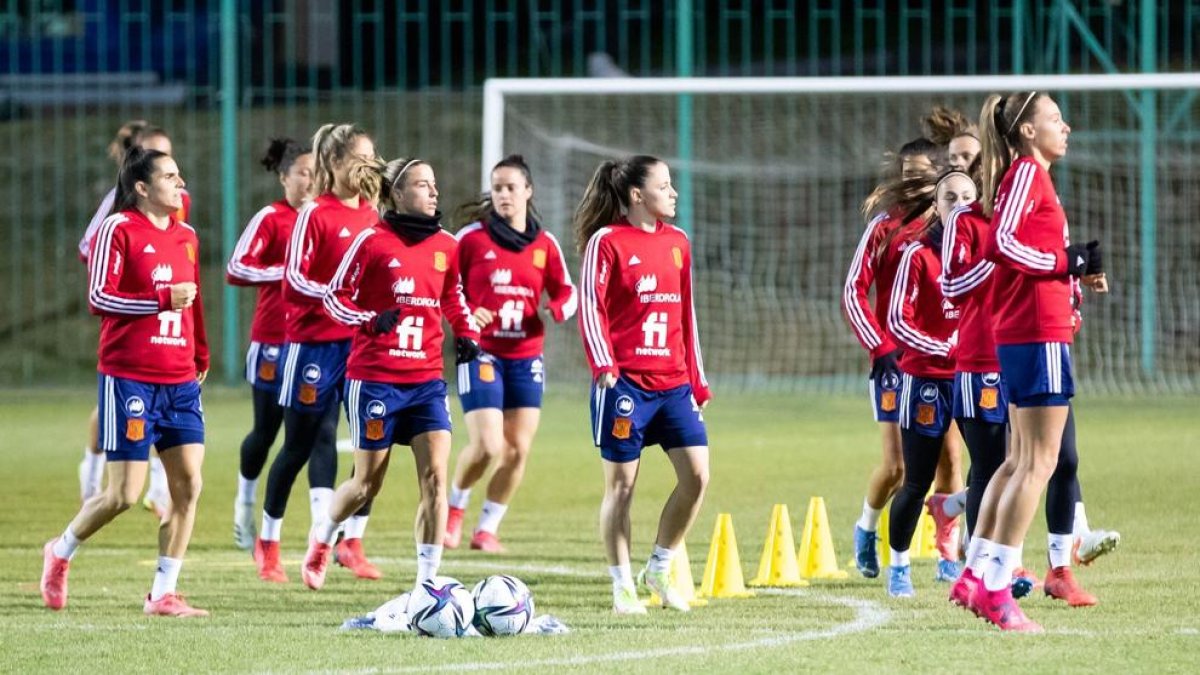La selecció femenina, a TVE