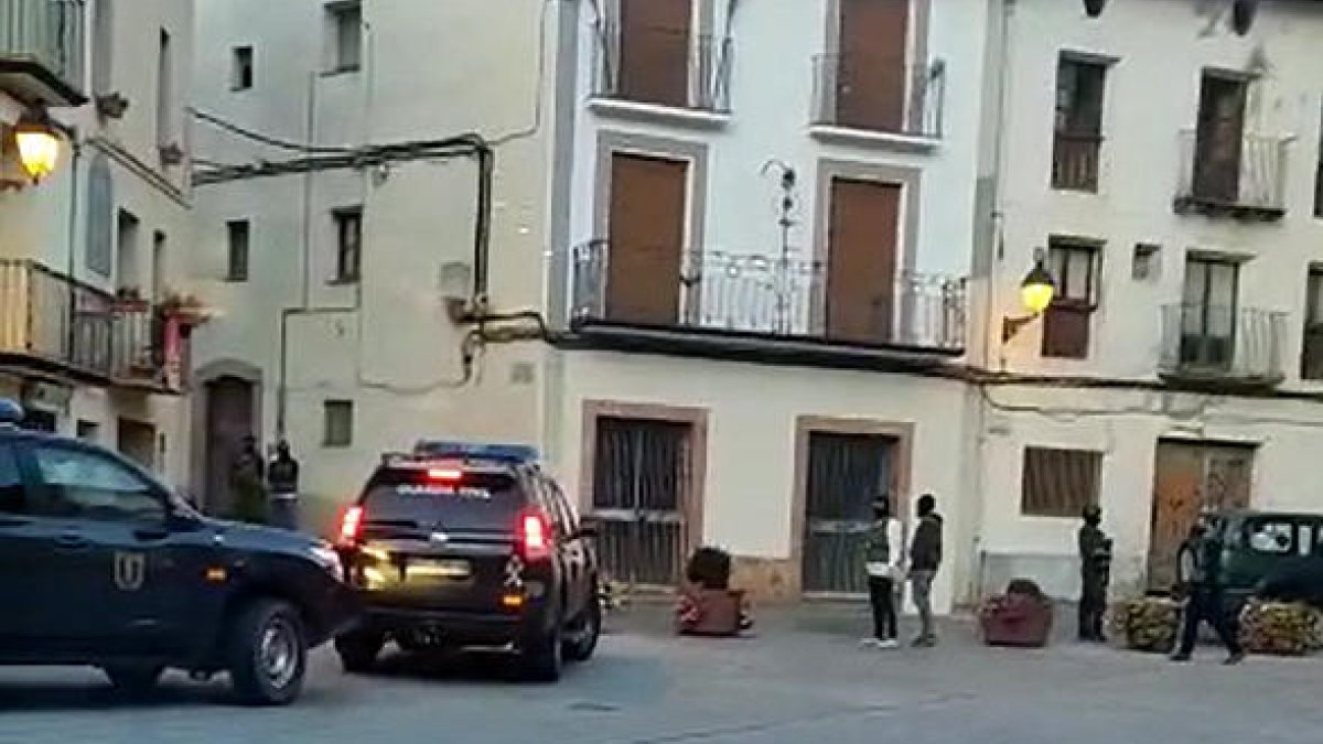El operativo empezó a última hora de la tarde del lunes.