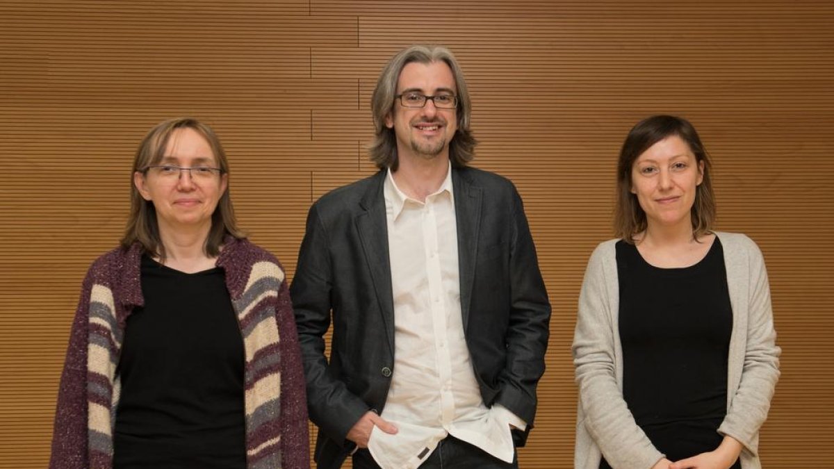 Montserrat Batlle, Eduard Guasch y Cira Rúbies, autores del estudio