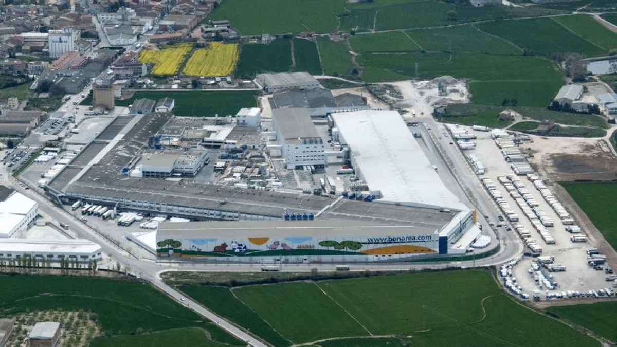Imatge del complex de la Corporació Alimentària a Guissona