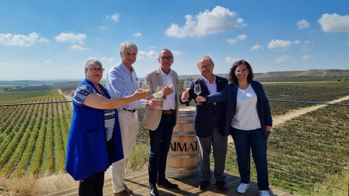 El conveni es va presentar ahir a l’espai de Raimat Natura.