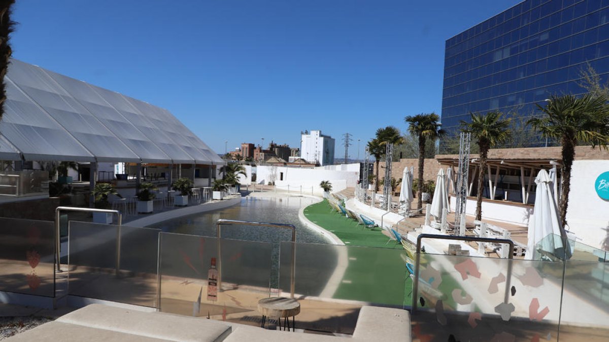 Les instal·lacions de la discoteca Biloba.