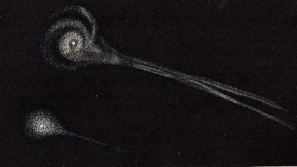 El cometa Biela