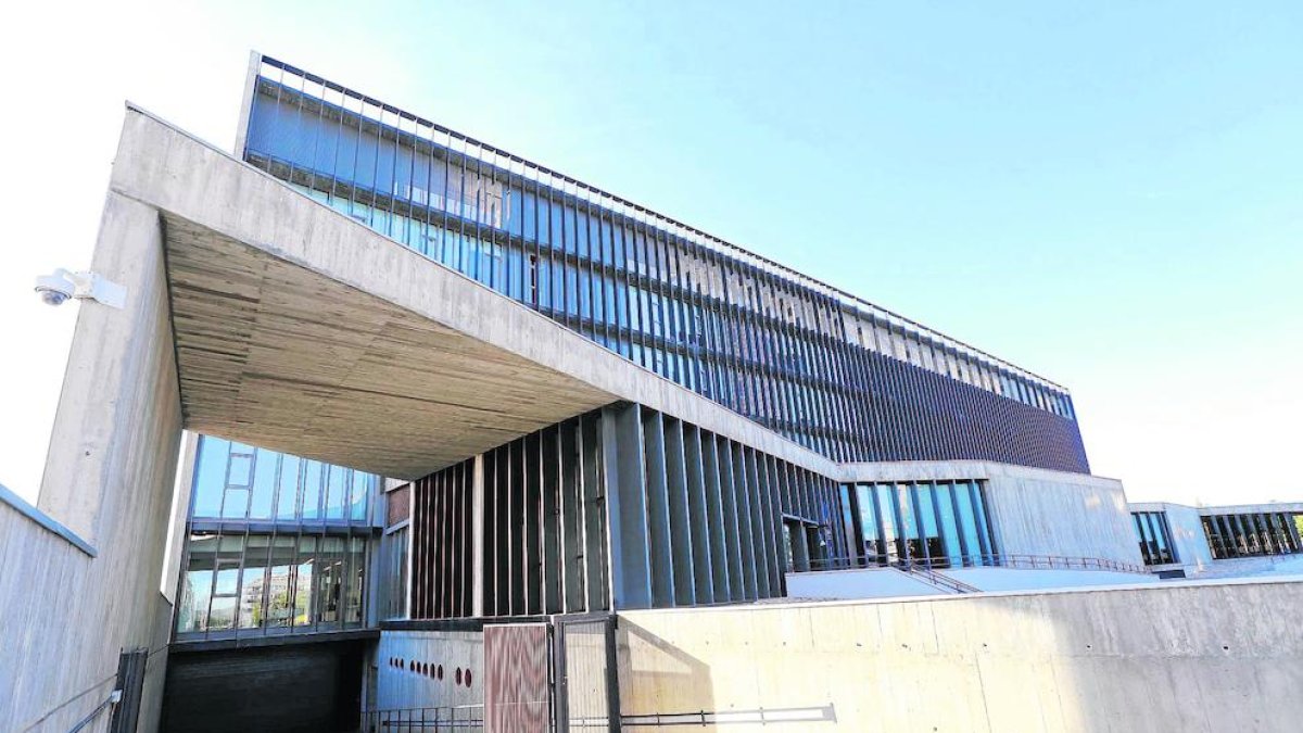 Vista de l’Audiència Provincial d’Osca.