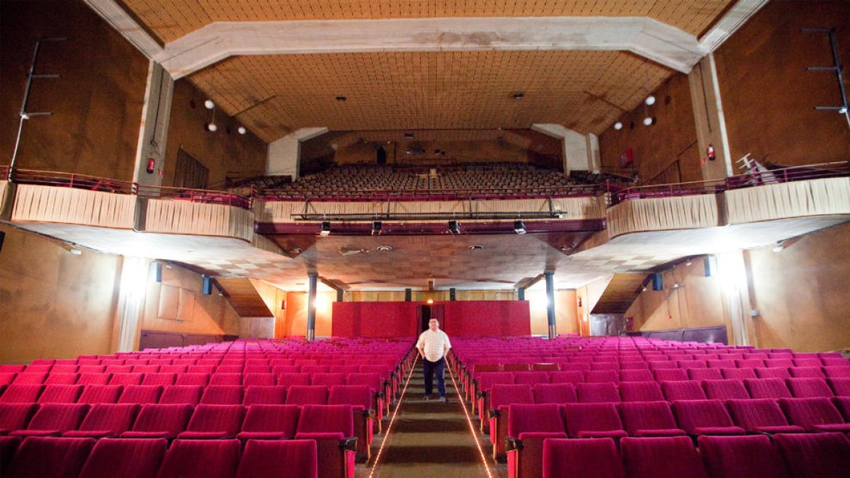 El cine Casal de Cervera va tancar les portes el maig del 2014.