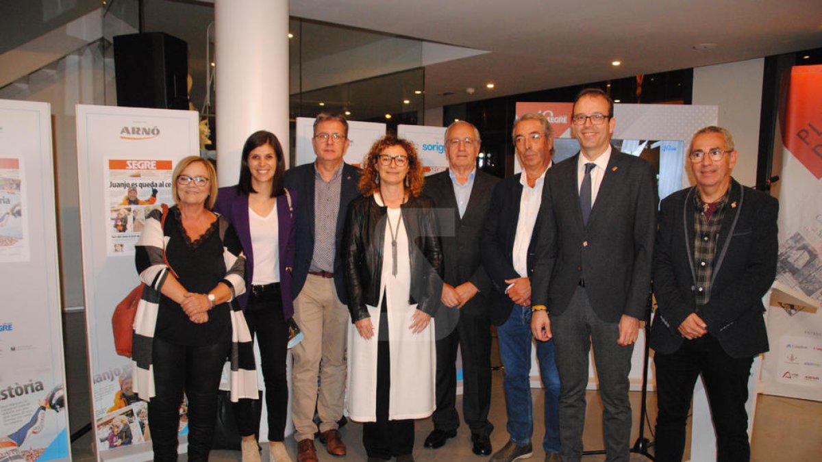 El acto contó con representación del Govern, la Diputación y el Pla d'Urgell.