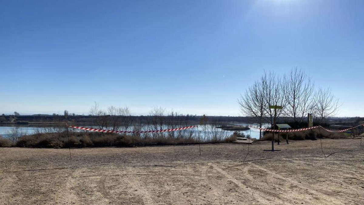 El Estany d’Ivars i VIla-sana, en una imagen tomada ayer.