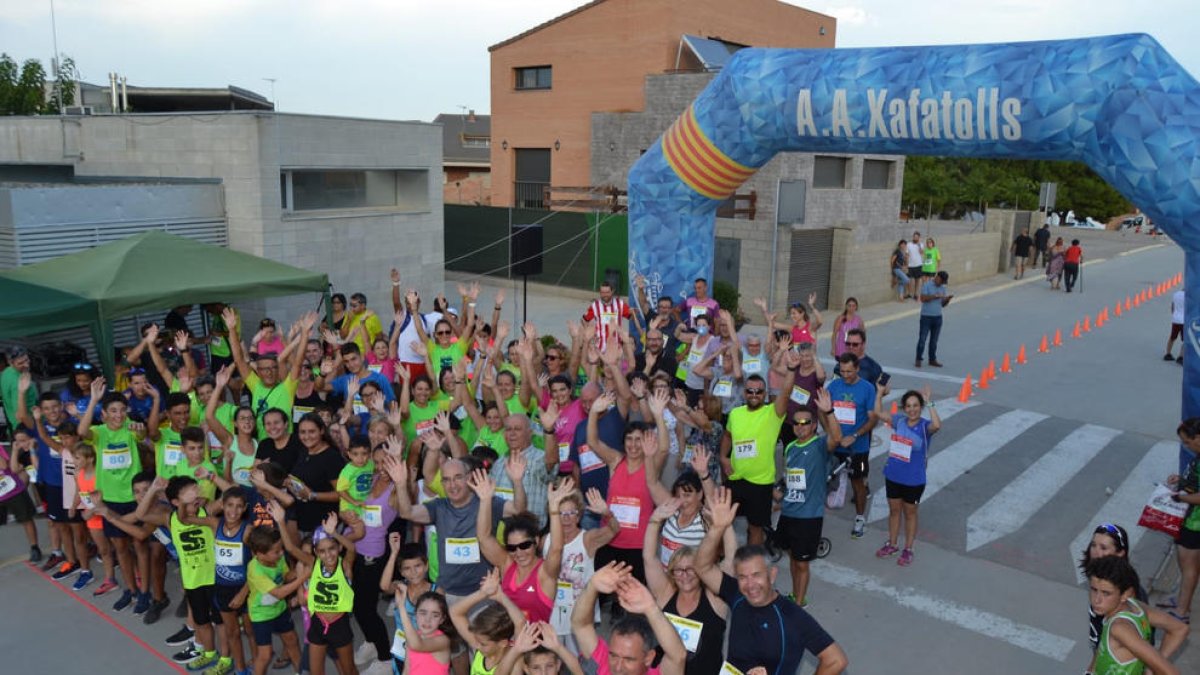 Un aspecto de la Milla de Sidamon en 2019, la última edición que se celebró.