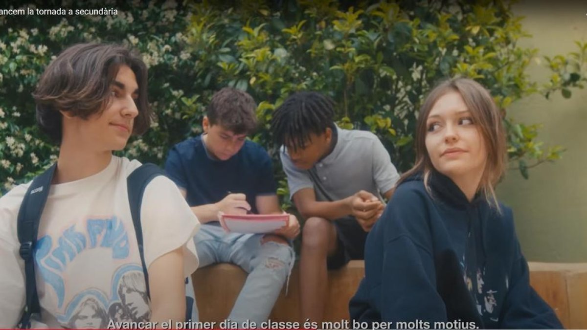 Un momento del polémico spot.