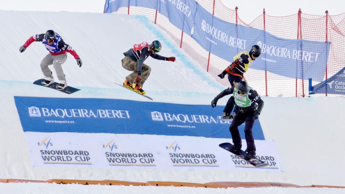 Baqueira ha acogido con anterioridad dos ediciones de la Copa del Mundo de snowboard.
