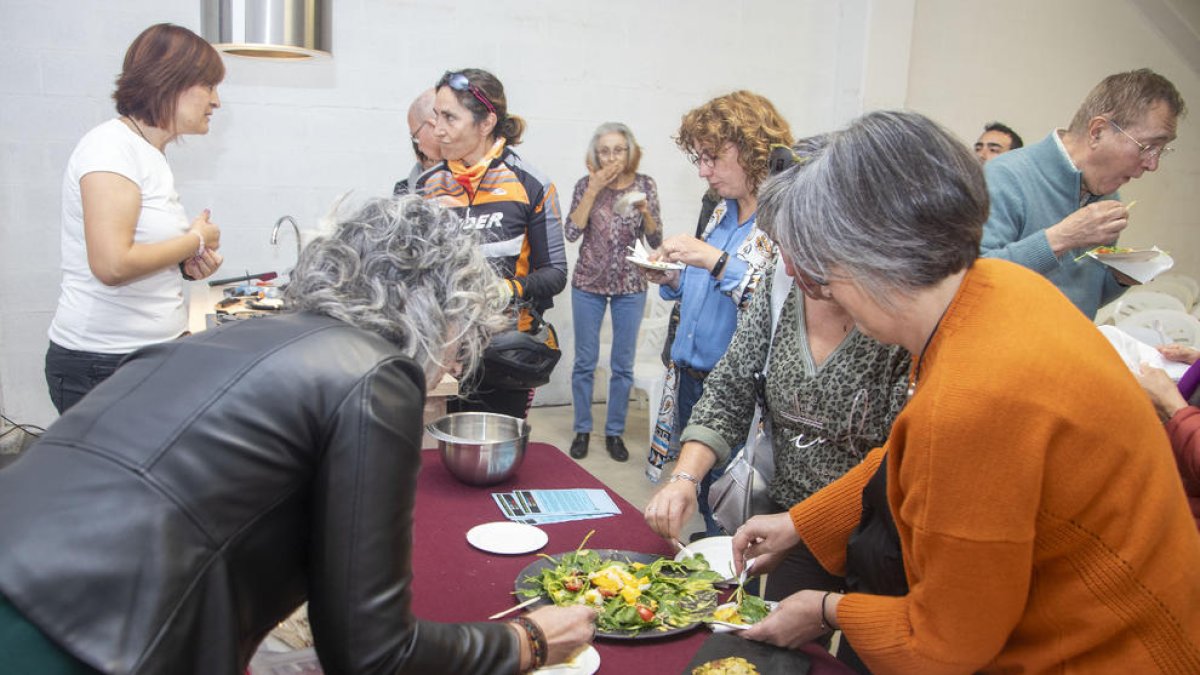 El taller de cuina amb Thermomix va tenir una gran participació.