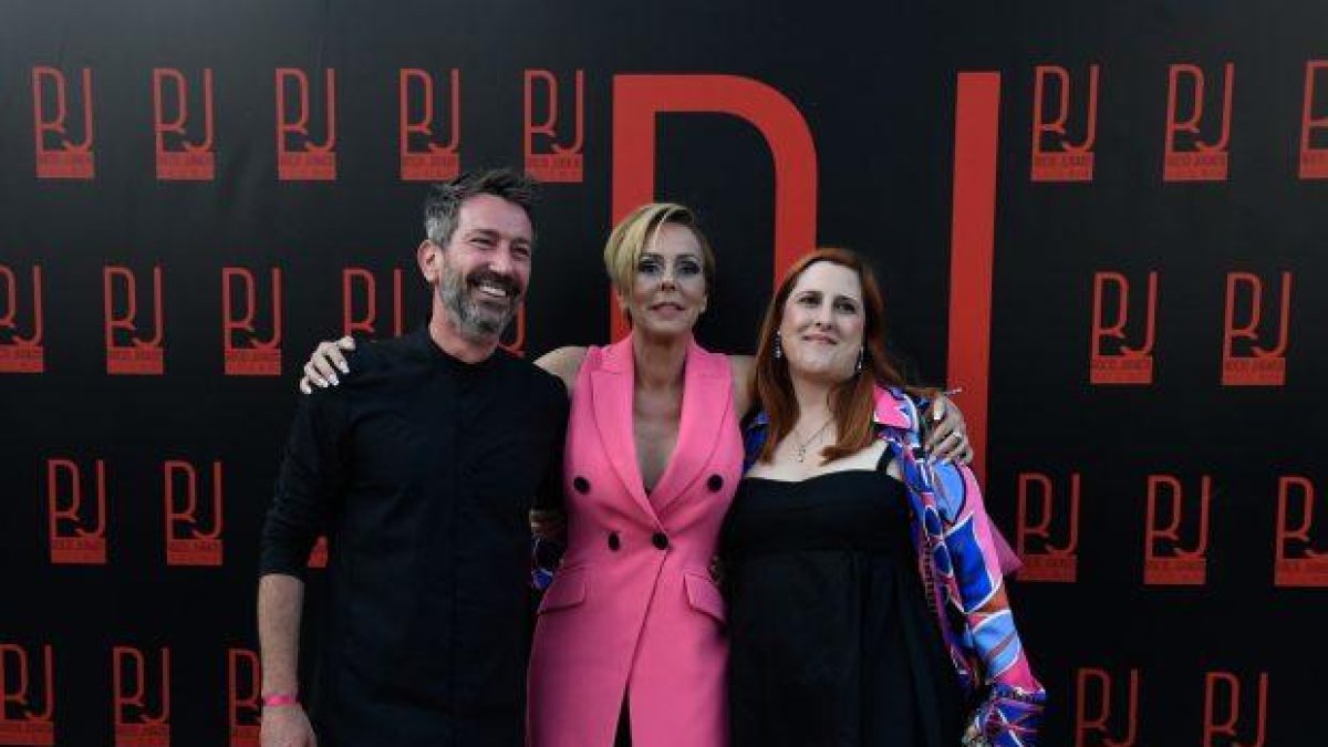 Rocío con Valldeperas y Peces.