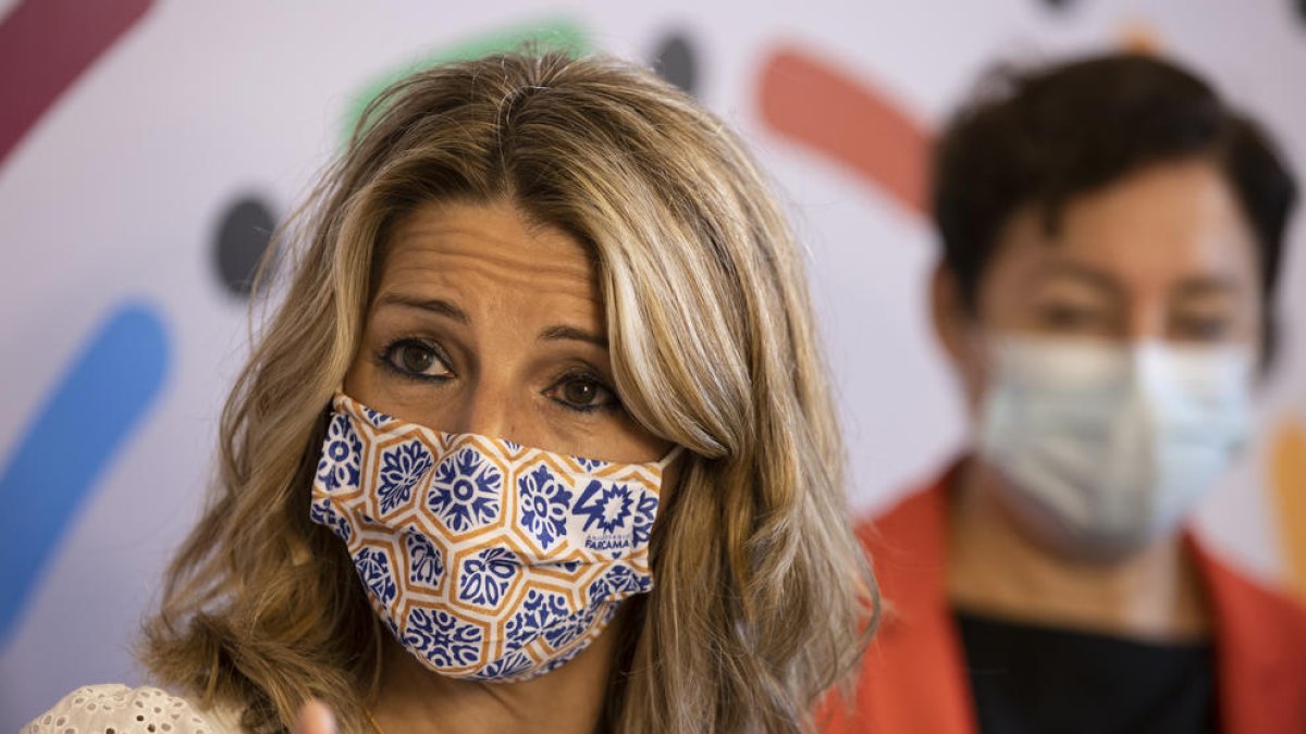Yolanda Díaz diu que Espanya està preparada per a l'impacte de la guerra a Ucraïna