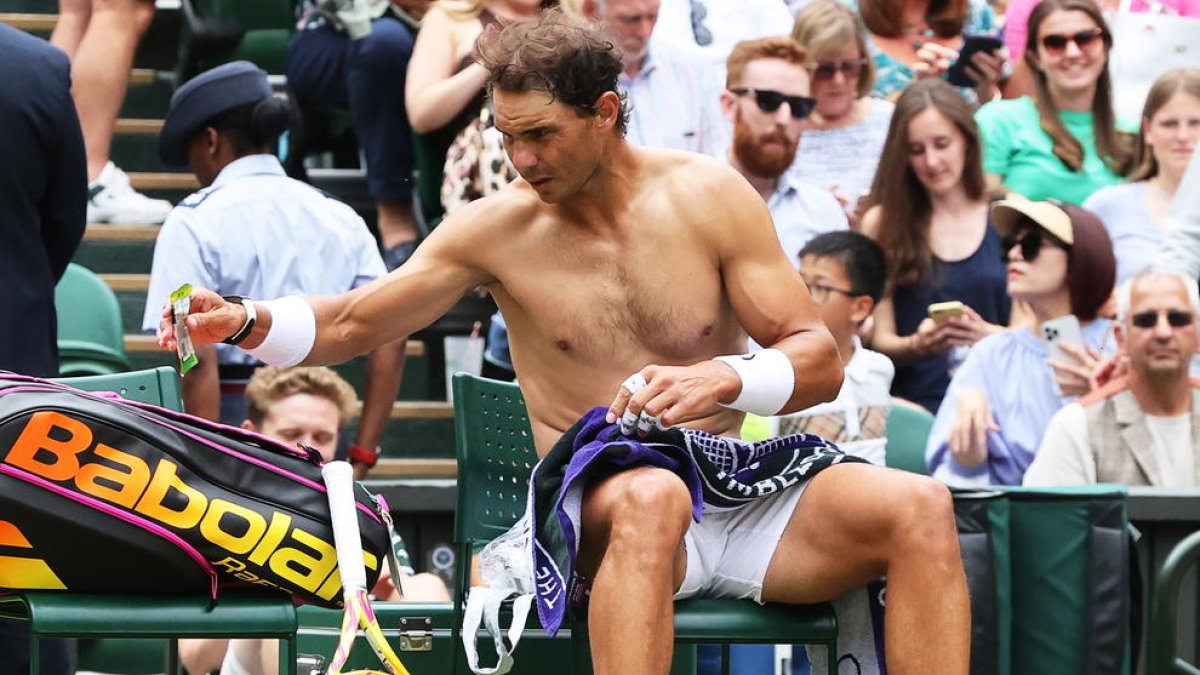 Nadal es retira de Wimbledon