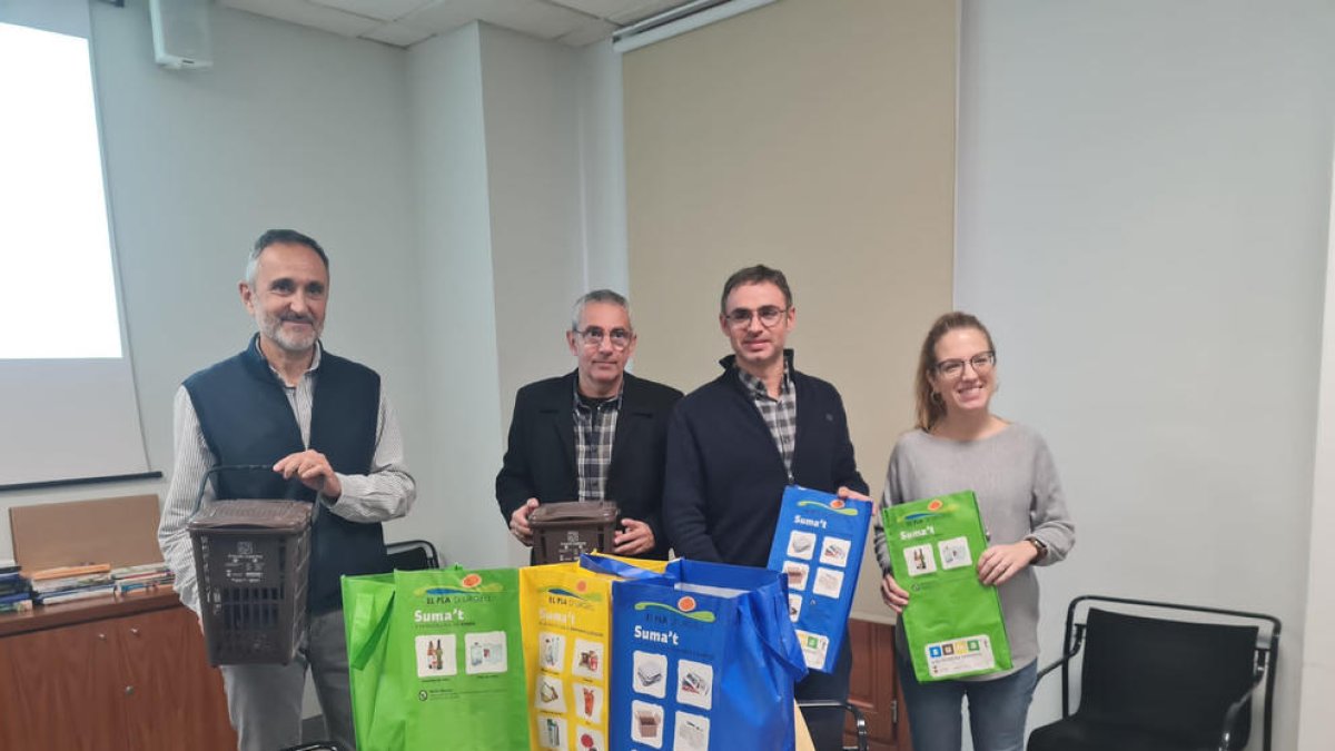 El Pla d'Urgell pone en marcha diferentes acciones para mejorar la recogida selectiva en la comarca
