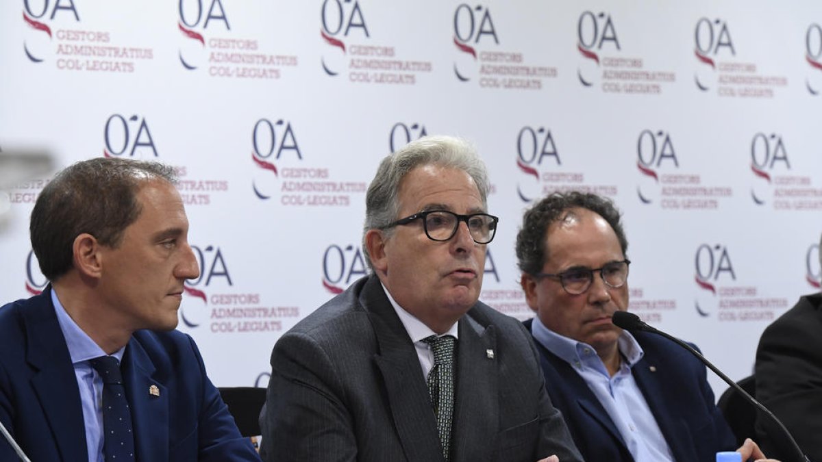 Josep Ribó, president del Col·legi de Gestors Administratius de Catalunya