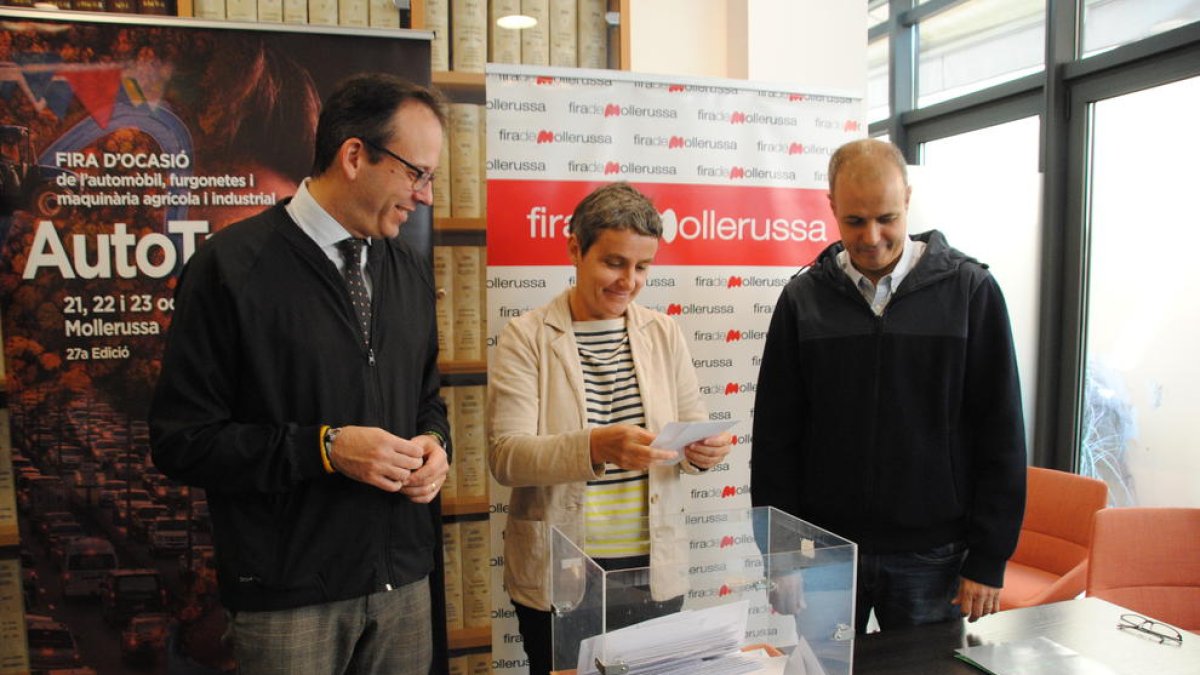 El sorteo ante notario.