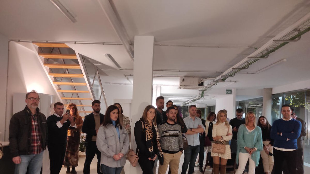 Una trentena de persones van assistir a l’acte organitzat per Pimec.