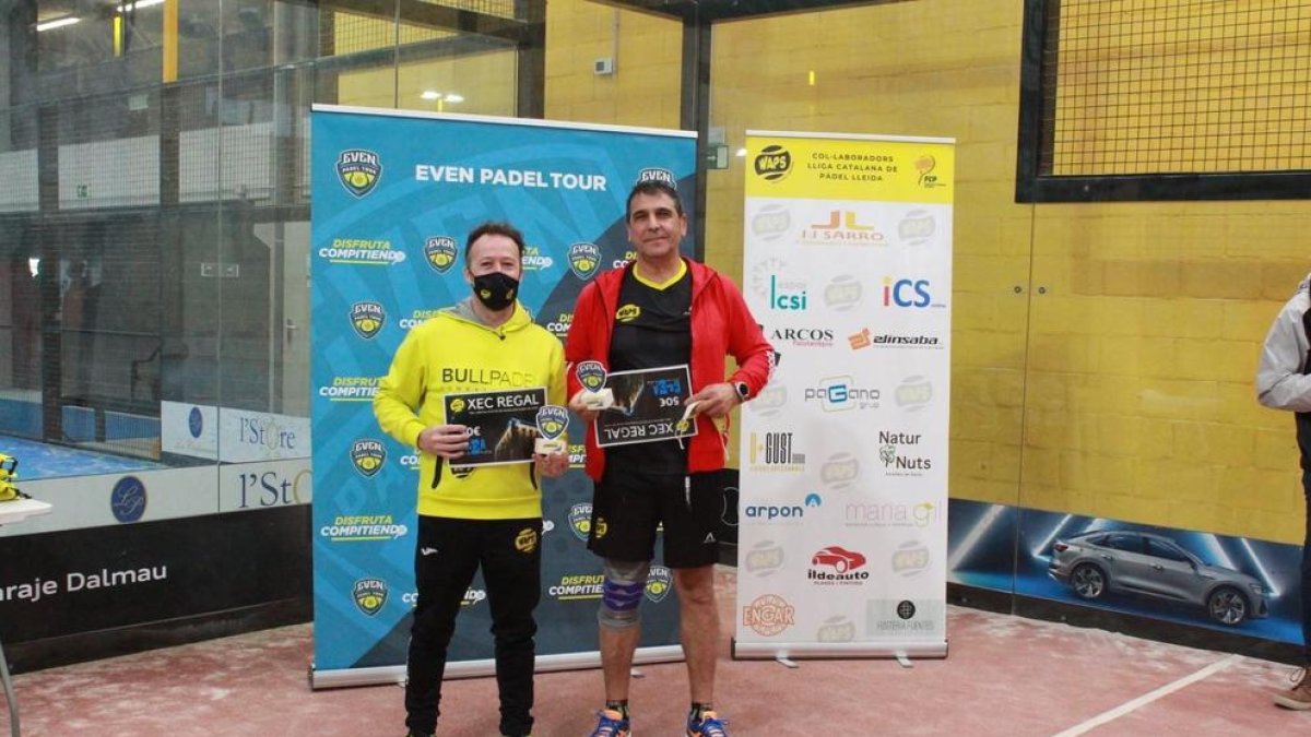 Solís i Izquierdo, els guanyadors del torneig.