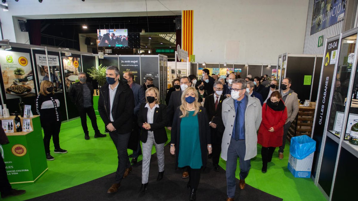 La consellera de Drets Socials, Violant Cervera, va ser l’encarregada d’obrir el certamen de les Borges.