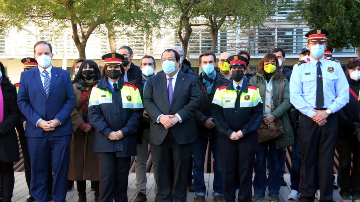 Firma ahir del Pla d’Igualtat dels Mossos d’Esquadra.
