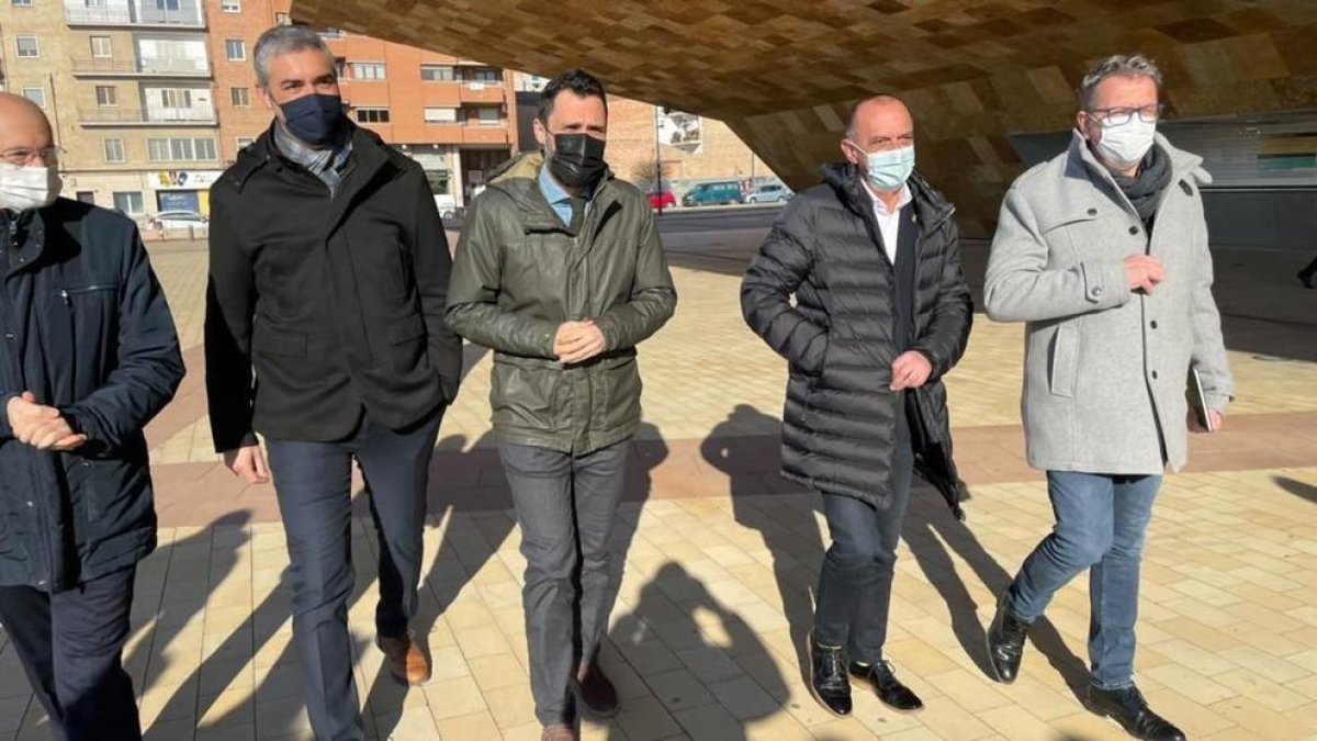 Govern, Ajuntament, Diputació i Cambra de Comerç col·laboren per un pavelló de Fira de Lleida