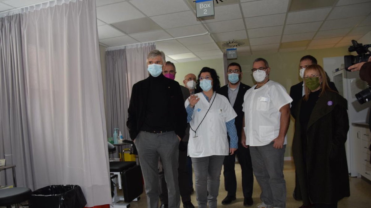 Argimon visitó las nuevas instalaciones, que abrieron al público el pasado día 10.