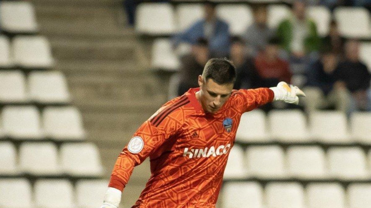 Ramon Vila, en una imatge del partit