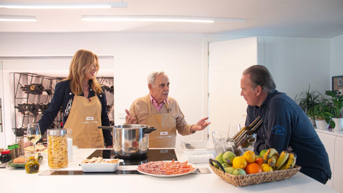 Jimmy Jiménez-Arnau, con Bertín