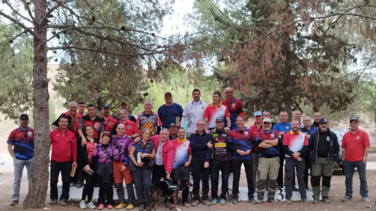 Tirada de recorridos en el Tir Olímpic Lleida